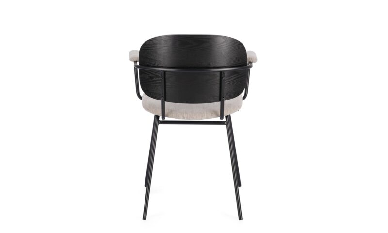 Sienna - Silla Tapizado Gris Claro - Imagen 5