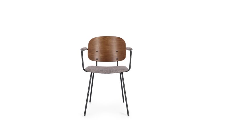 Sienna - Silla Tapizado Gris - Imagen 2