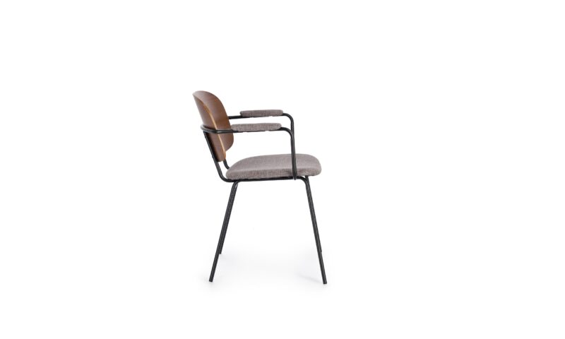 Sienna - Silla Tapizado Gris - Imagen 3