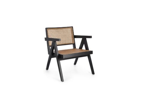 Galia - Sillón Lounge Negro