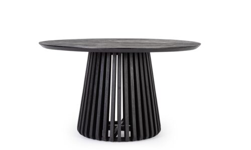 Odion - Mesa de comedor de 130 x130 Black