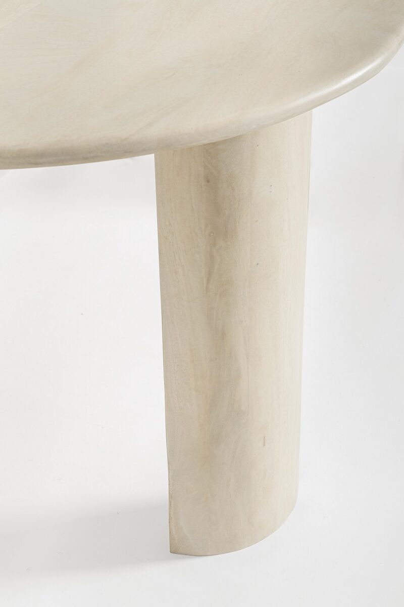 Orlando - Mesa fija Oval de 210 x 100 cm, Blanqueado - Imagen 5