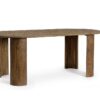 Orlando - Mesa fija Oval de 210 x 100 cm, Nogal