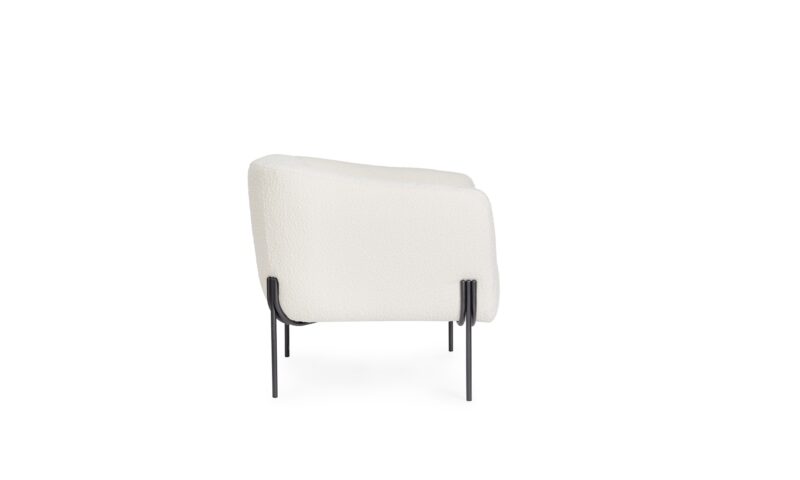 Claudine - Sillón Blanco Bucle - Imagen 3
