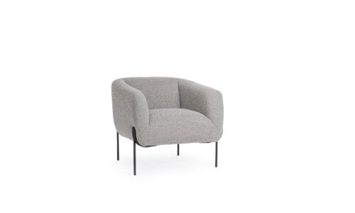 Claudine - Sillón Gris Bucle
