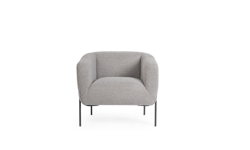 Claudine - Sillón Gris Bucle - Imagen 2