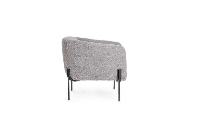 Claudine - Sillón Gris Bucle - Imagen 3