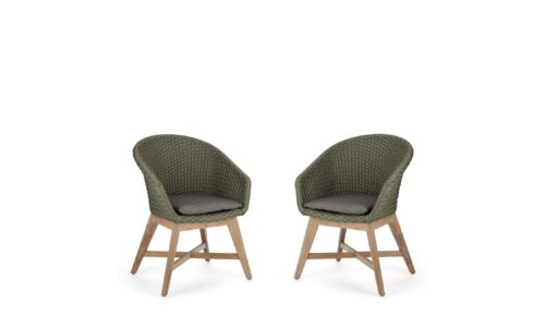 Coachella- Silla Verde (Pack de 2 uds.)