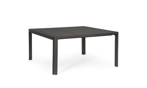 Kiplin - Mesa de exterior 149 cm Ext. a 149 - Antracita