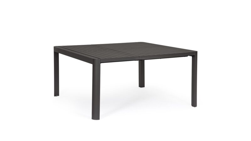 Kiplin - Mesa de exterior 149 cm Ext. a 149 - Antracita
