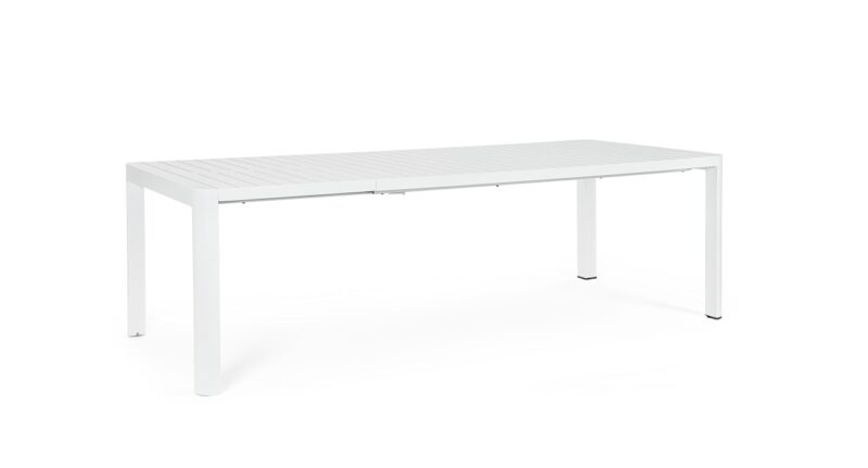 Kiplin - Mesa de 180 cm Ext. a 240 - Blanco