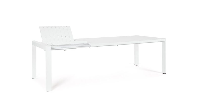 Kiplin - Mesa de 180 cm Ext. a 240 - Blanco - Imagen 2