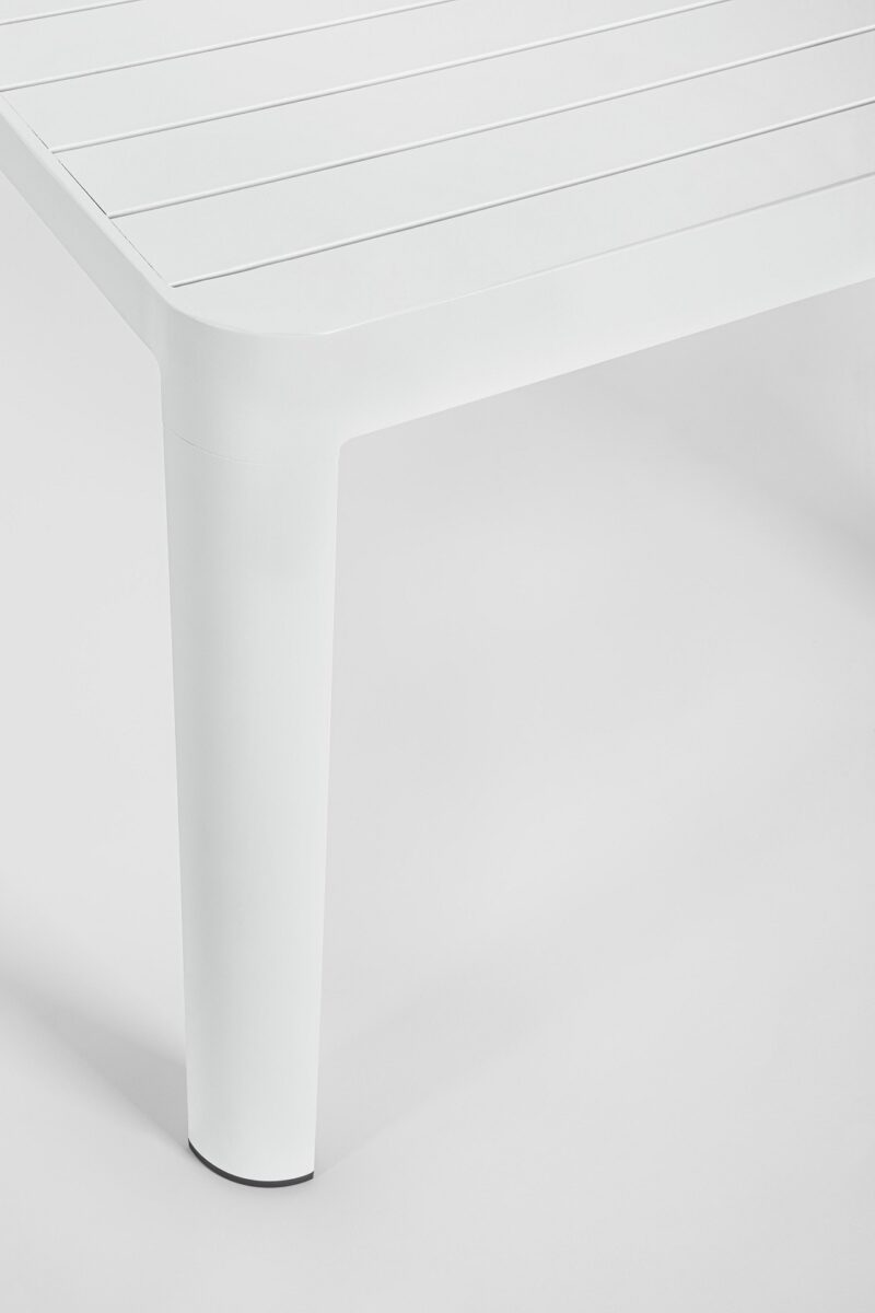 Kiplin - Mesa de 180 cm Ext. a 240 - Blanco - Imagen 7
