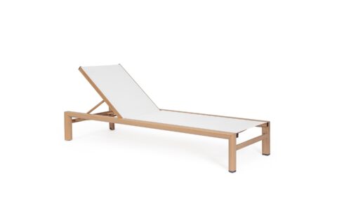 Skipper - Tumbona Natural/Blanco