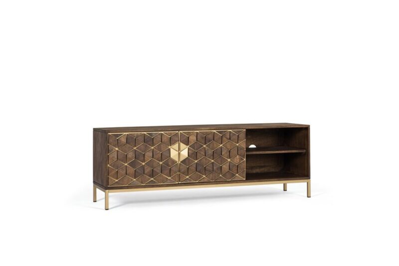 Ken - Mueble TV de 145 x 50 x 40 cm 2P