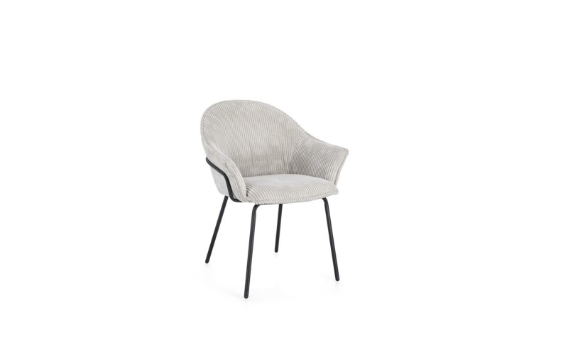 Cassidy - Sillón Gris claro/negro