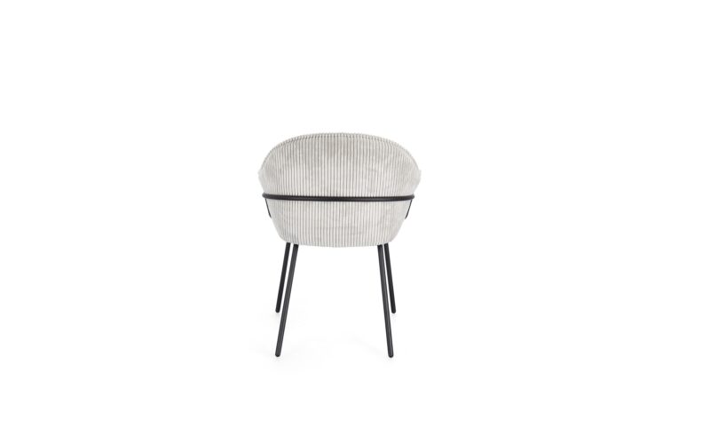 Cassidy - Sillón Gris claro/negro - Imagen 5