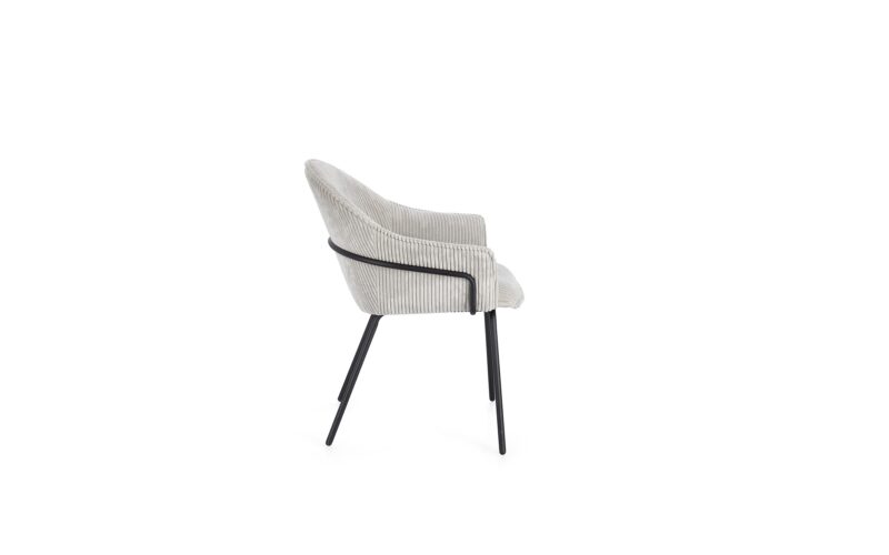 Cassidy - Sillón Gris claro/negro - Imagen 3
