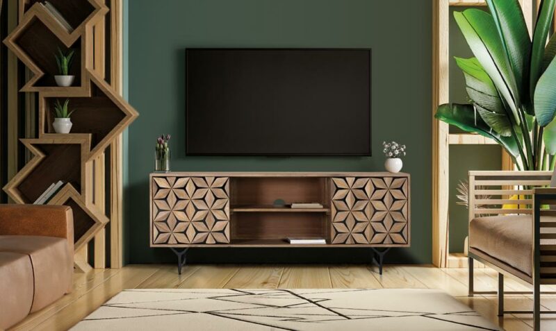 Sting - Mueble TV de 147 cm con 2P - Imagen 8