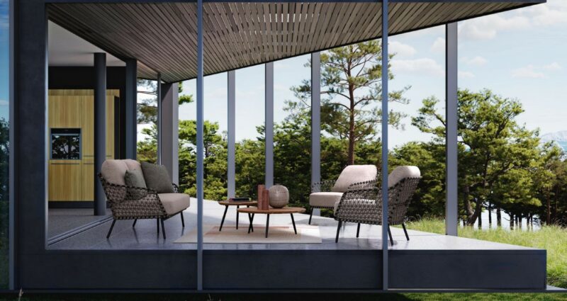 Ivissa - Conjunto de exterior, Antracita/Taupe - Imagen 19