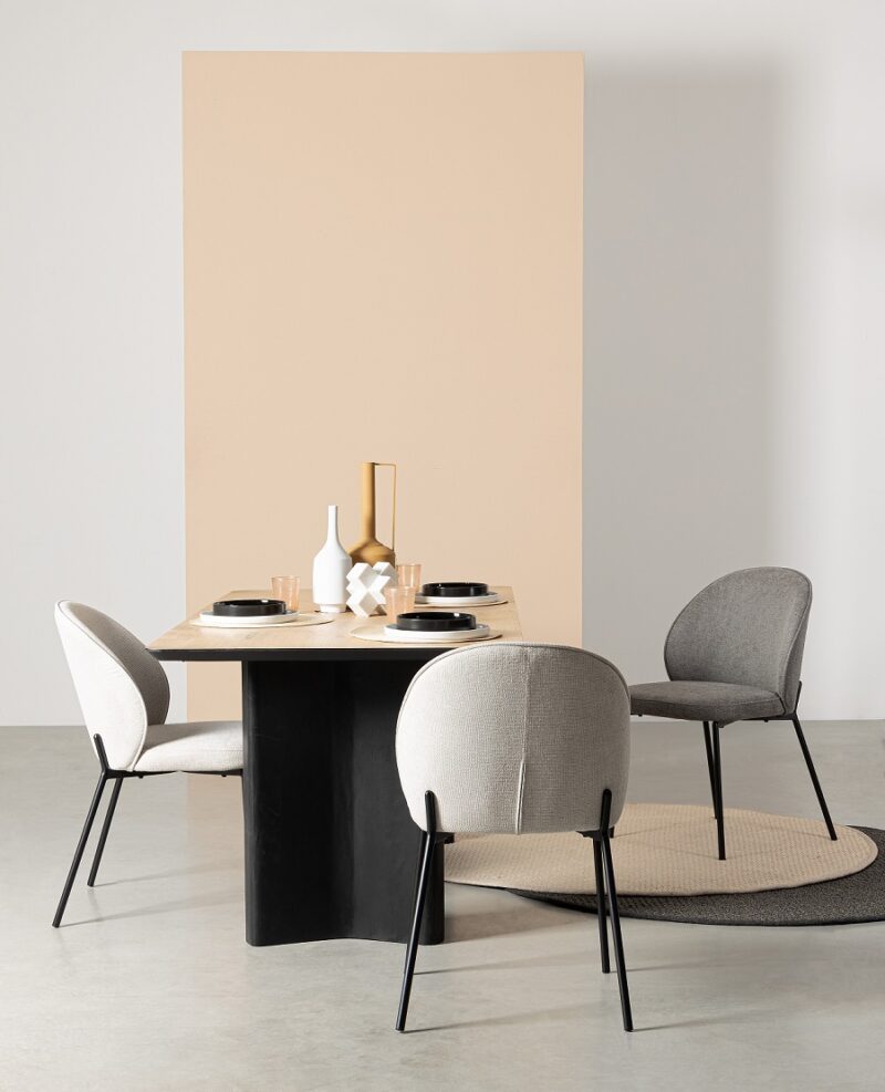 Wendy - Silla Negro/Beige - Imagen 12