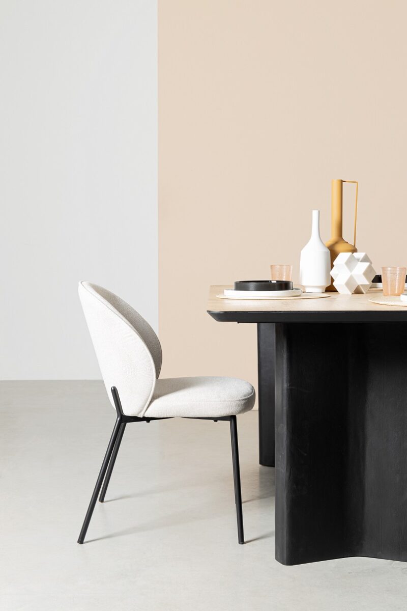 Wendy - Silla Negro/Beige - Imagen 9