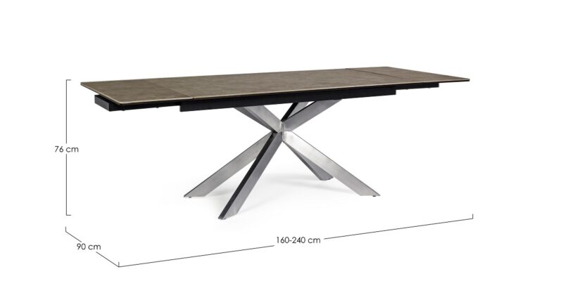 Arzachel - Mesa de 160 x 90 cm (Ext. 240) - Imagen 5