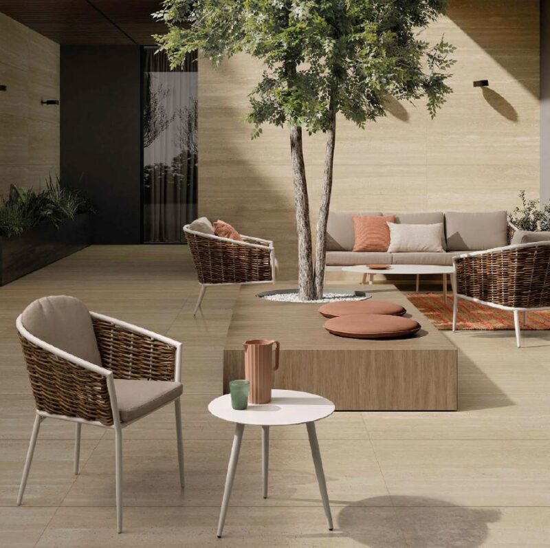 Maribela - Silla de exterior Blanco - Imagen 13