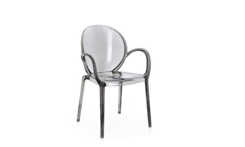 Camilla - Silla con brazos - Fumé