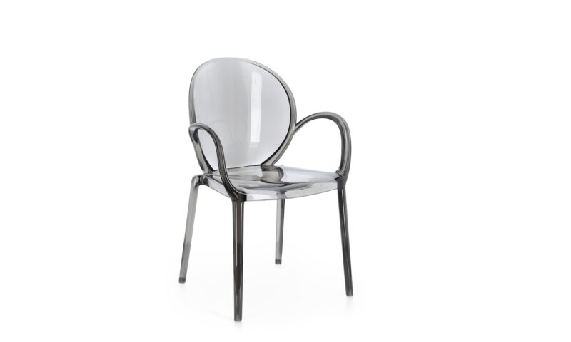 Camilla - Silla con brazos - Fumé