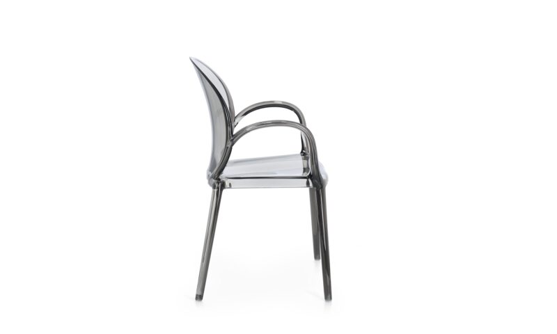 Camilla - Silla con brazos - Fumé - Imagen 2