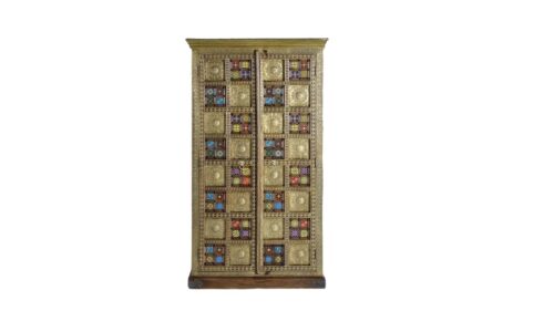 Madhya - Armario/Alacena de 100 cm 2P