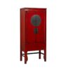 Hebei - Armario de 83.5 cm 2P Rojo