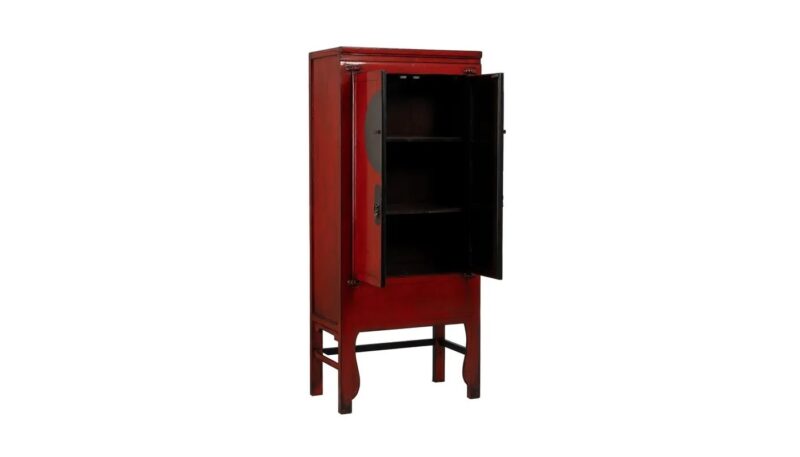 Hebei - Armario de 83.5 cm 2P Rojo - Imagen 3