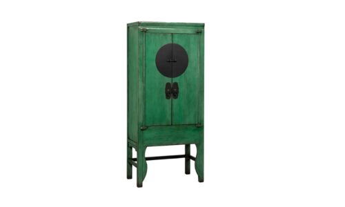 Hebei - Armario de 83.5 cm 2P Verde