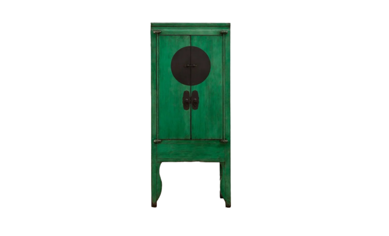 Hebei - Armario de 83.5 cm 2P Verde - Imagen 2