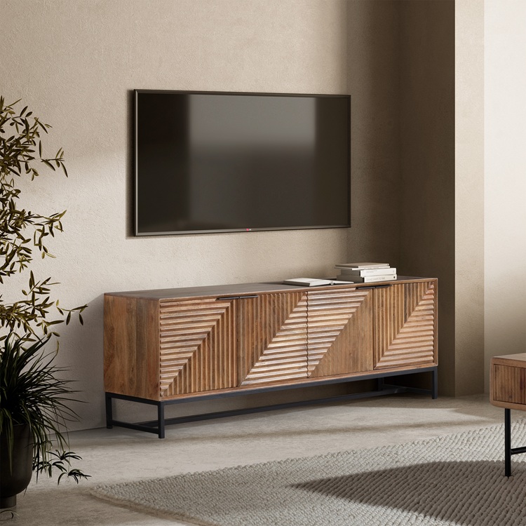 Nereida - Mueble TV de 160 cm, 4P - Imagen 6