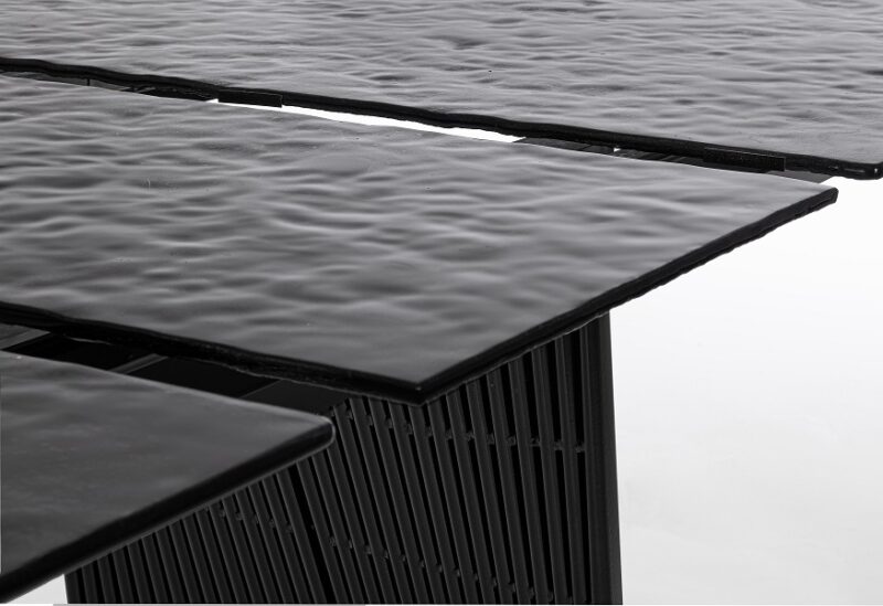 Oliver - Mesa Extensible de 180 x 90 cm Vidrio - Imagen 5