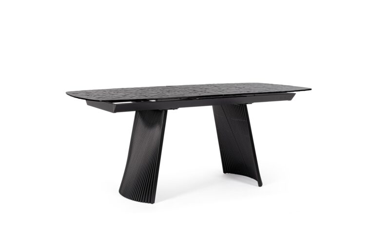 Oliver - Mesa Extensible de 180 x 90 cm Vidrio - Imagen 2