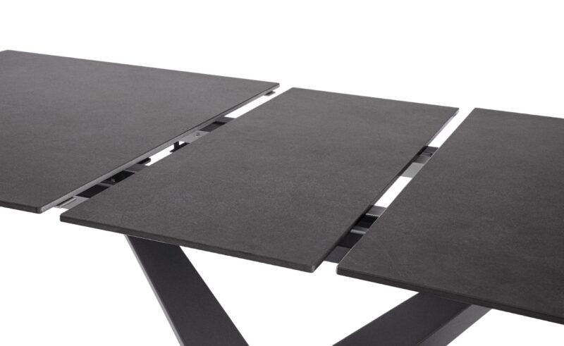 Johannes - Mesa Extensible de 160 x 90 cm Negro - Imagen 7