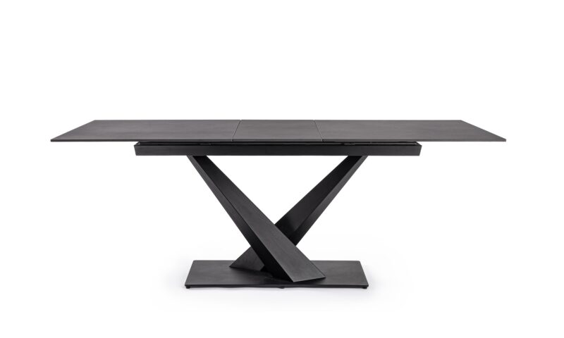 Johannes - Mesa Extensible de 160 x 90 cm Negro - Imagen 3