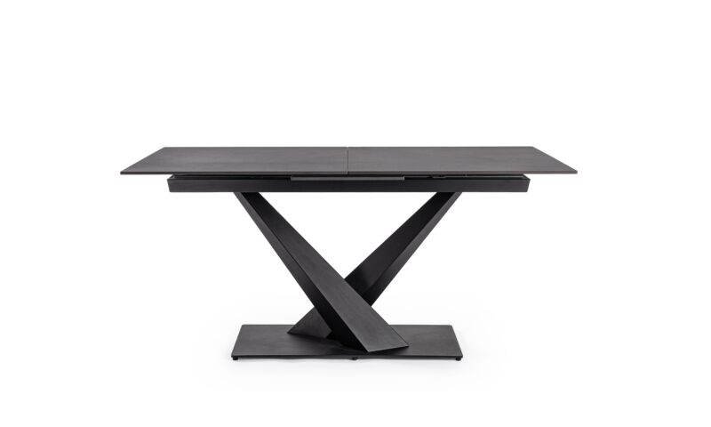 Johannes - Mesa Extensible de 160 x 90 cm Negro - Imagen 4