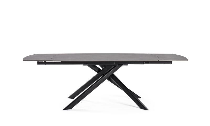 Joakim - Mesa Extensible de 180 x 90 cm Negro - Imagen 3