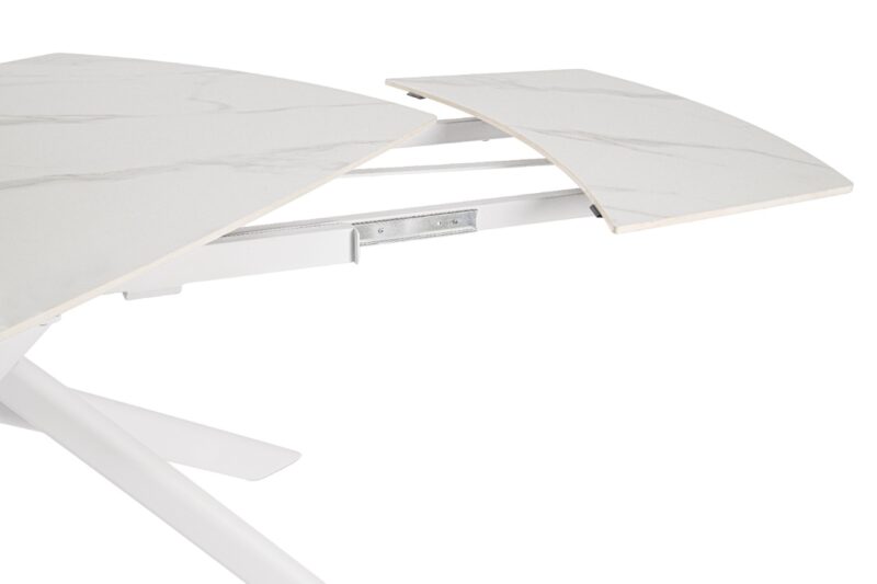 Joakim - Mesa Extensible de 180 x 90 cm Blanco - Imagen 6