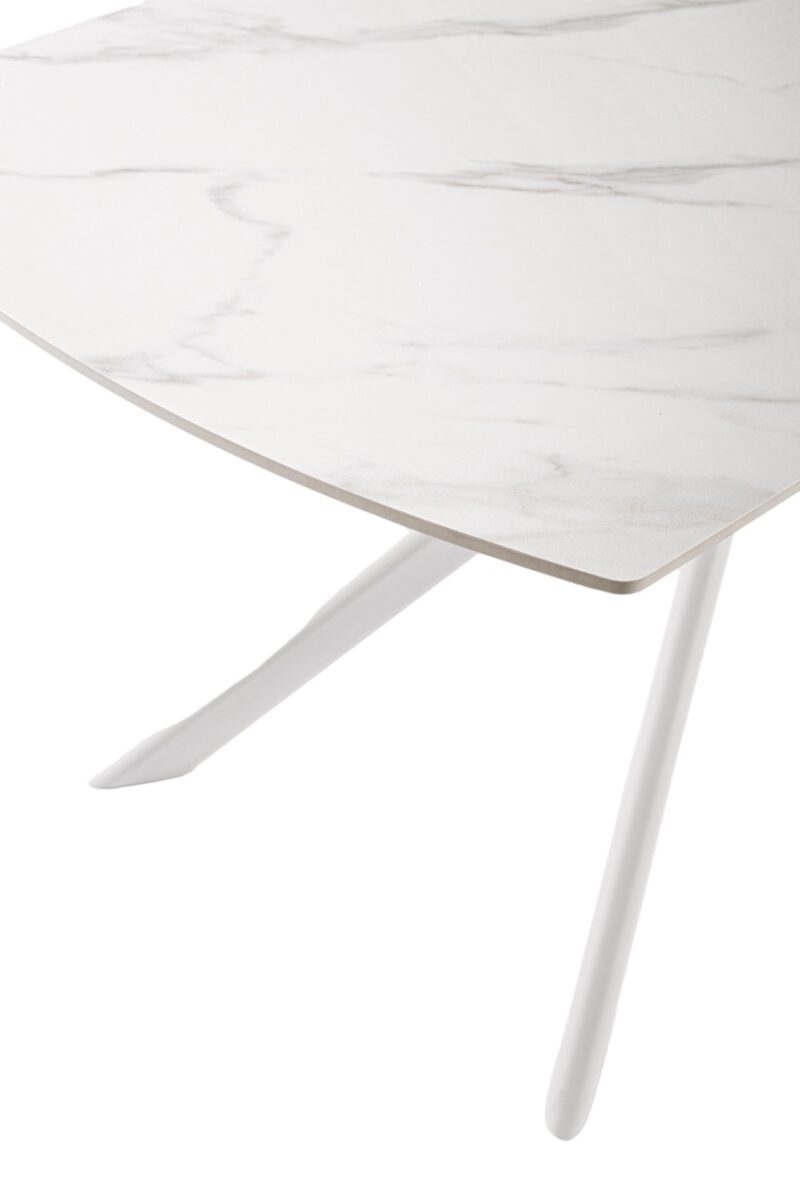 Joakim - Mesa Extensible de 180 x 90 cm Blanco - Imagen 5