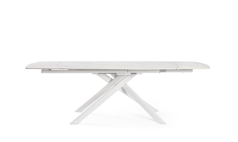 Joakim - Mesa Extensible de 180 x 90 cm Blanco - Imagen 3