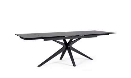 Aira - Mesa Extensible de 160 x 90 cm Vidrio