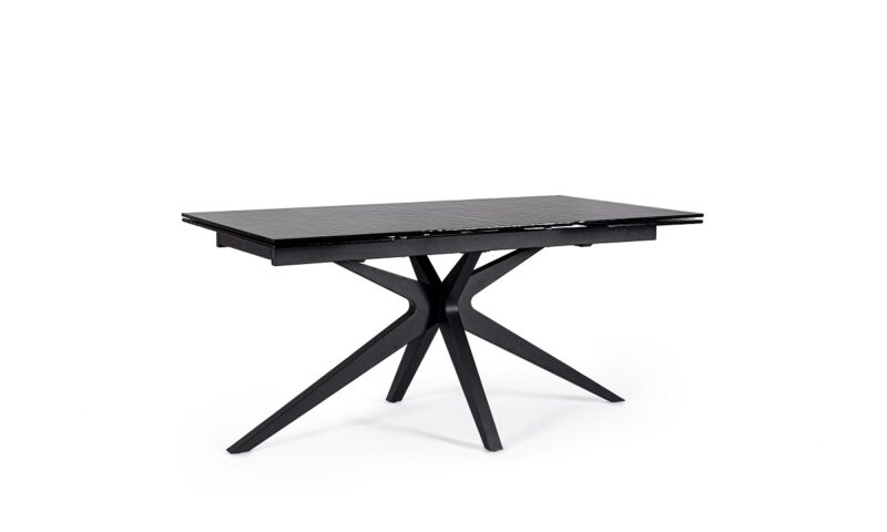 Aira - Mesa Extensible de 160 x 90 cm Vidrio - Imagen 2