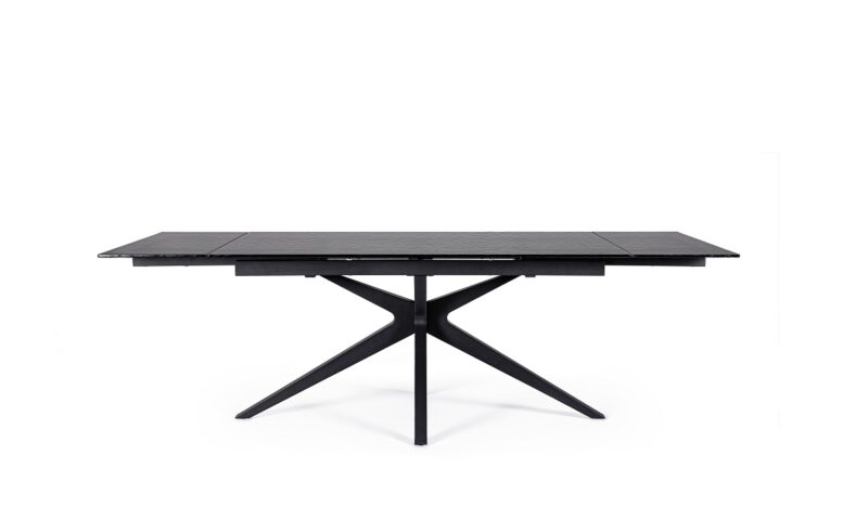 Aira - Mesa Extensible de 160 x 90 cm Vidrio - Imagen 4