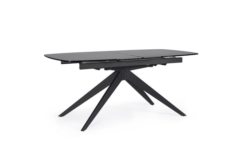 Anja - Mesa Extensible de 180 x 90 cm Vidrio - Imagen 2